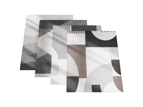 Conjunto de tapetes 21 Modelo 3D