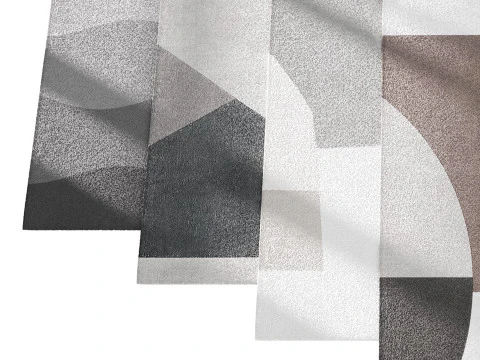 Carpet set 21 3D Model