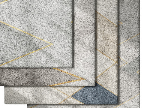 Carpet set 23 3D Model