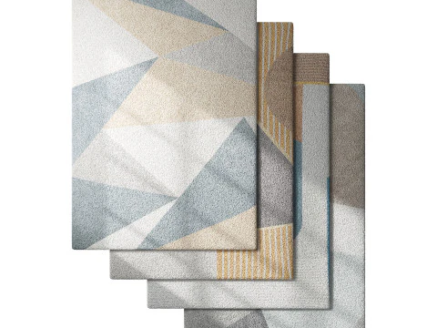 카펫 세트 24 3D 모델