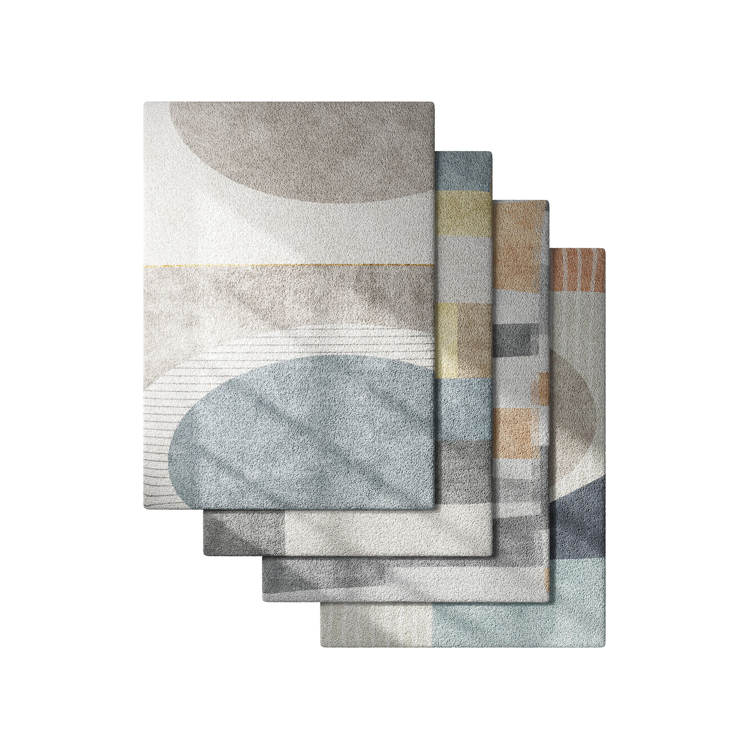 Carpet set 25 3D Model .c4d .max .obj .3ds .fbx .stl .blend 