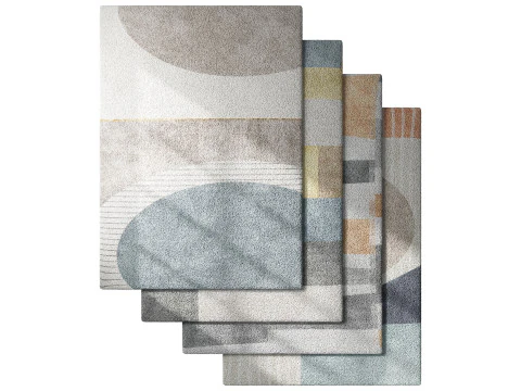 カーペットセット 25 3Dモデル