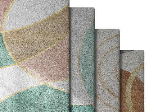 Carpet set 27 3D Model