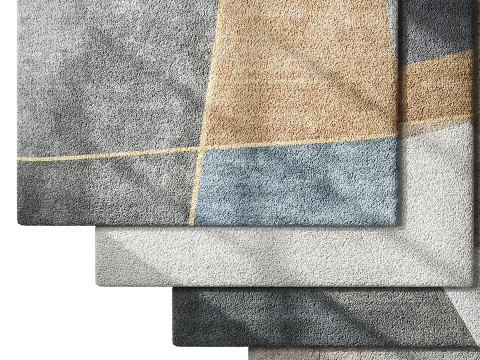 Carpet set 29 Model 3D