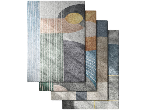 Carpet set 30 3D Model
