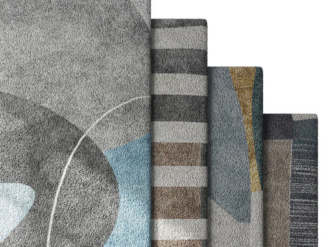 Carpet set 31 3D Model