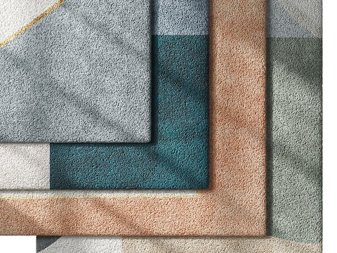 Carpet set 33 Model 3D