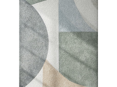 Carpet set 33 Model 3D