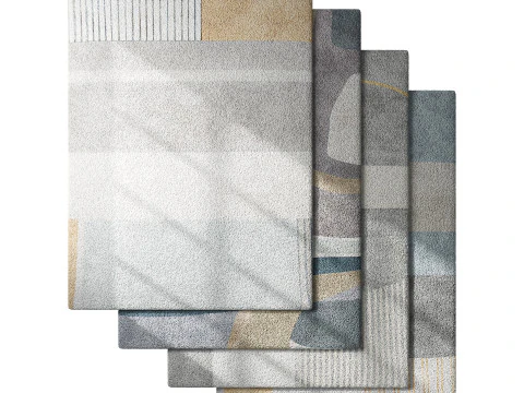 Carpet set 34 3D Model