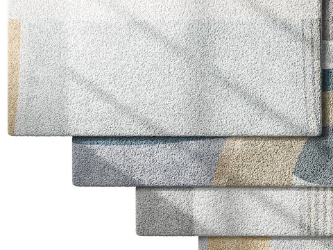 Carpet set 34 3D Model