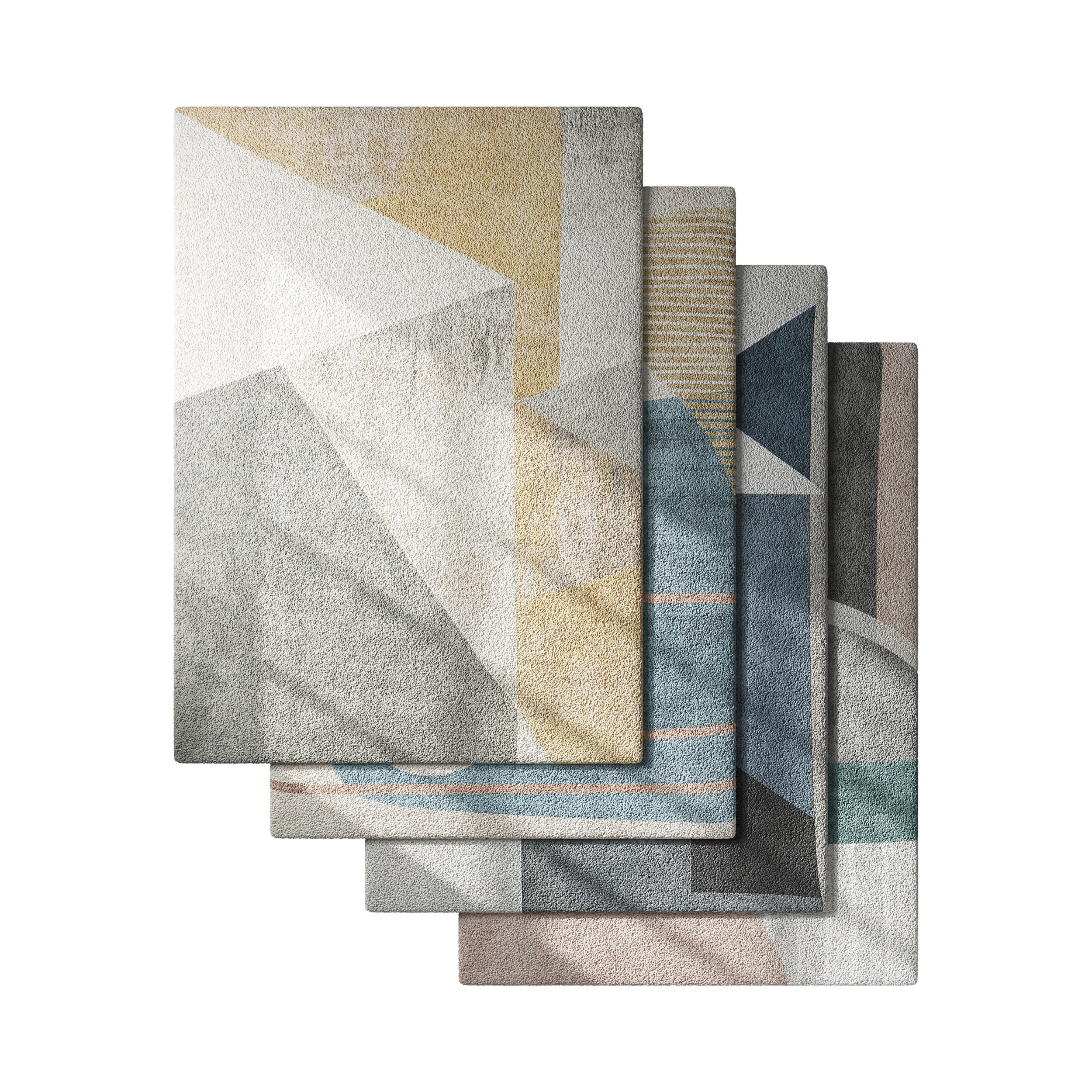 Carpet set 35 3D Model .c4d .max .obj .3ds .fbx .stl .blend 