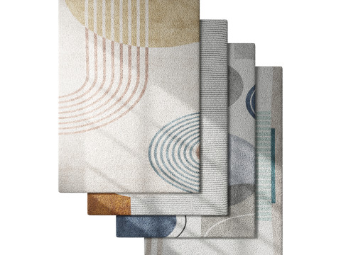 Carpet set 36 3D Model