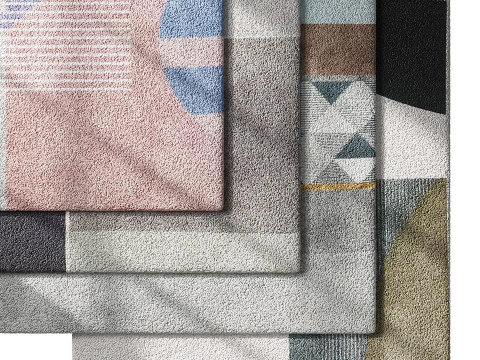 Carpet set 38 3D Model