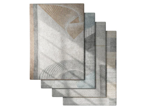 Juego de alfombras 39 Modelo 3D