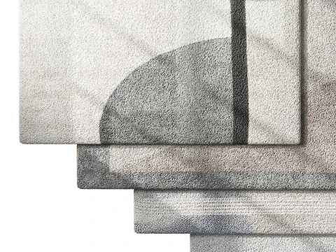 Set di tappeti 41 Modello 3D