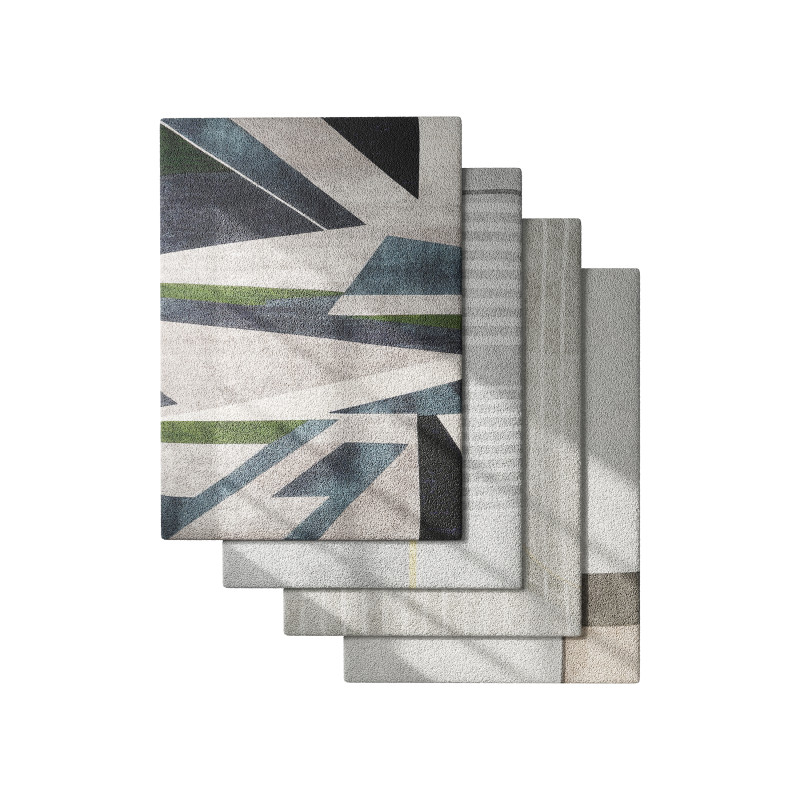 Carpet set 42 3D Model .c4d .max .obj .3ds .fbx .stl .blend 