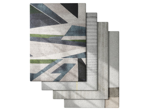 Carpet set 42 3D Model