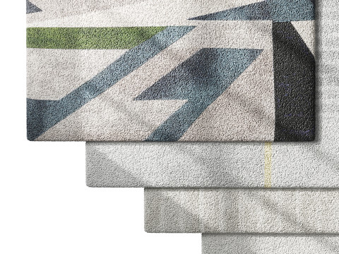 Carpet set 42 3D Model