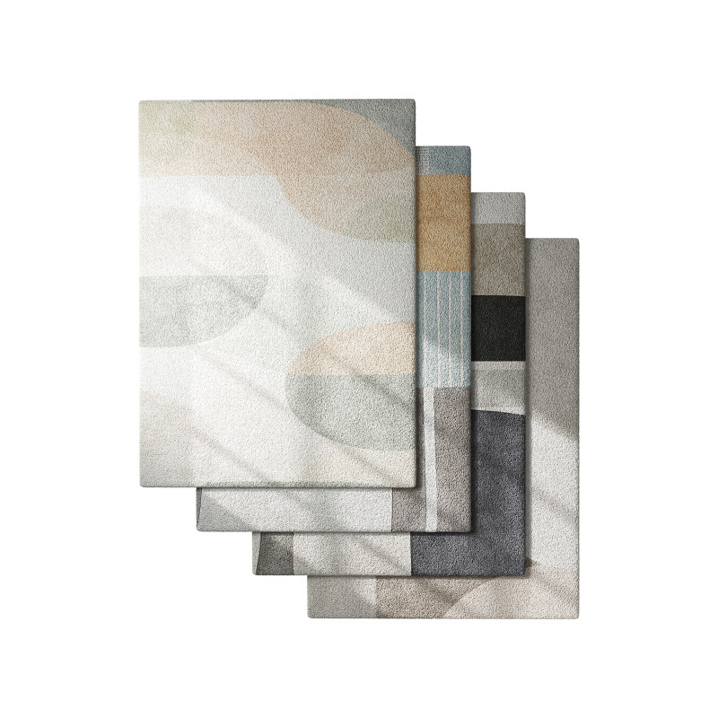 Carpet set 45 3D Model .c4d .max .obj .3ds .fbx .stl .blend 