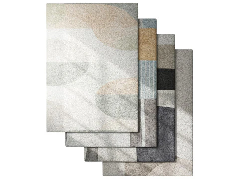 Комплект ковров 45 3D Модель