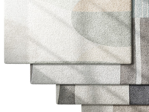 Carpet set 45 3D Model