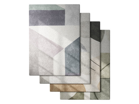 Carpet set 46 3D Model