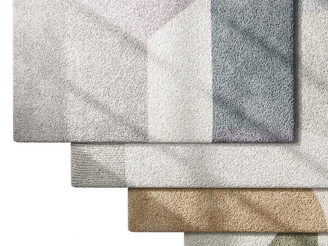 Carpet set 46 3D Model
