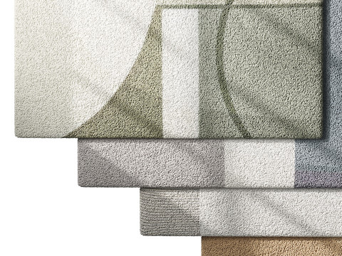 Carpet set 47 3D Model