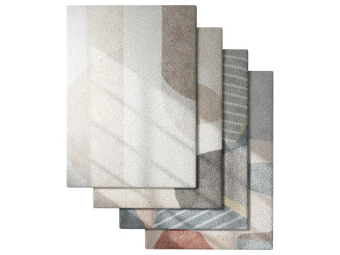 카펫 세트 48 3D 모델