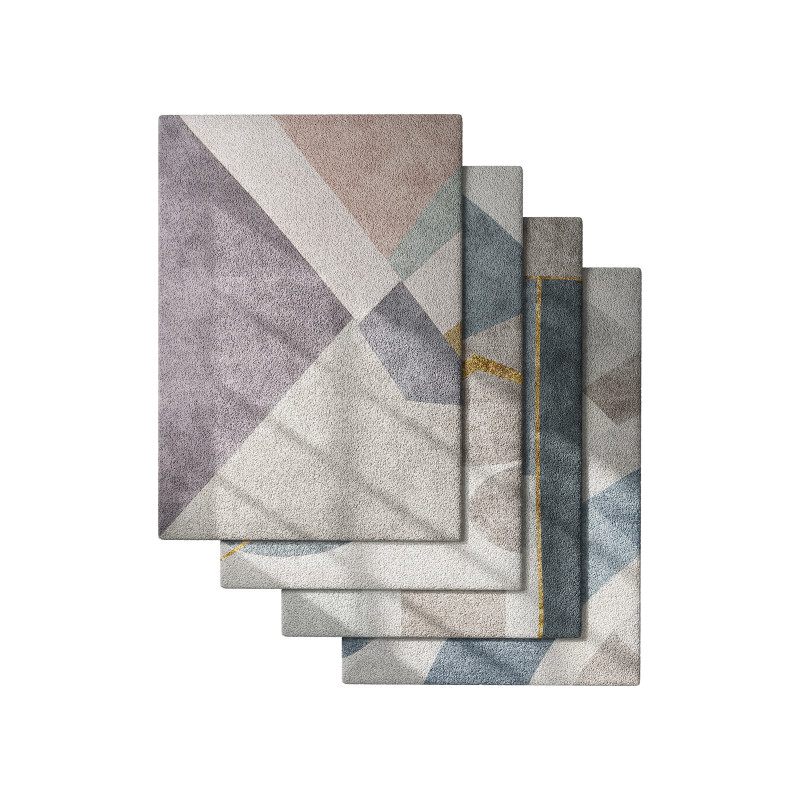 Carpet set 49 3D Model .c4d .max .obj .3ds .fbx .stl .blend 