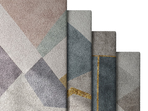 Carpet set 49 3D Model