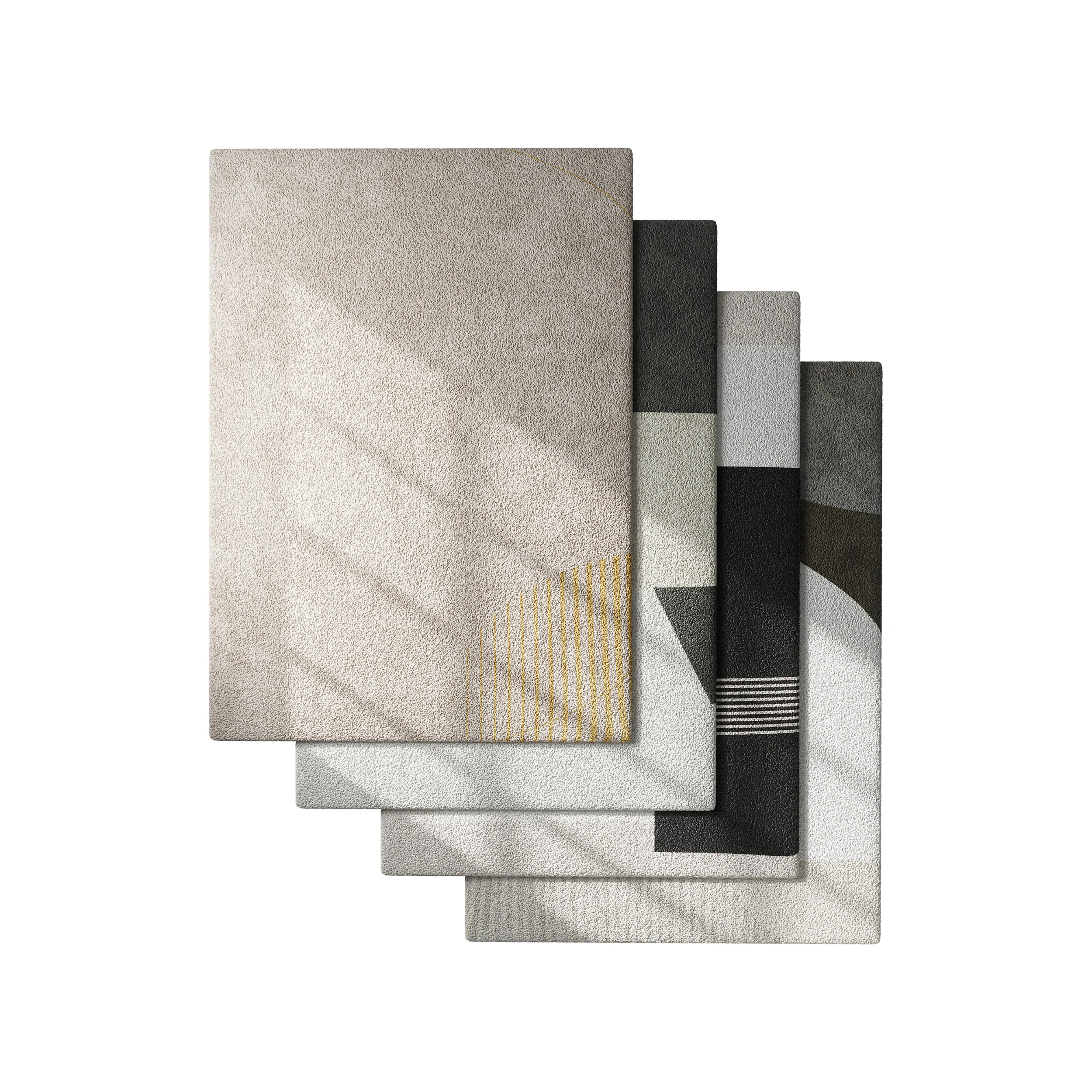 Carpet set 50 3D Model .c4d .max .obj .3ds .fbx .stl .blend