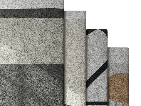 Carpet set 52 Model 3D