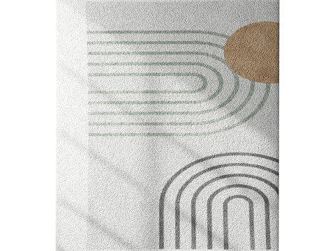 Carpet set 52 Model 3D