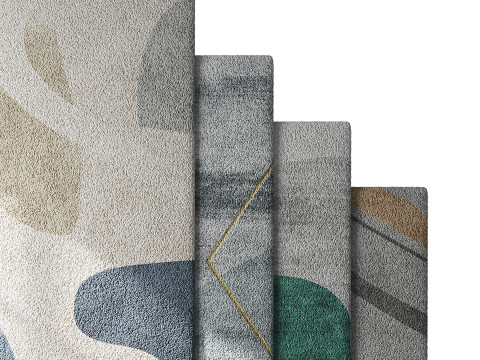 Carpet set 53 Model 3D