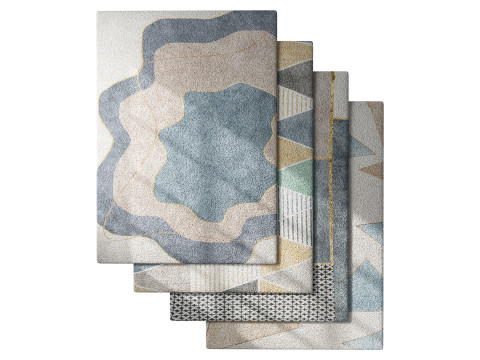 Carpet set 55 3D Model