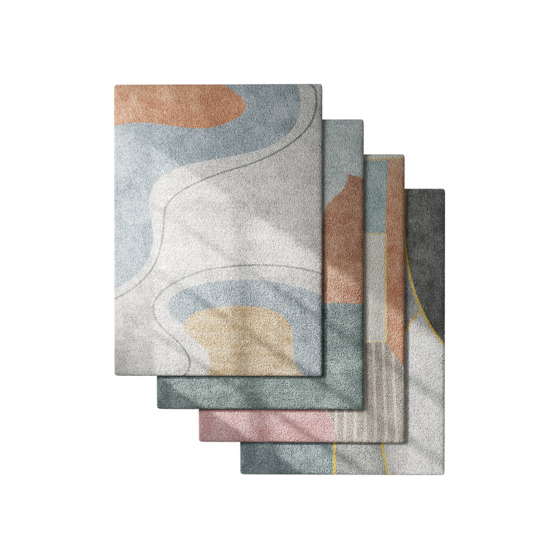 Carpet set 57 3D Model .c4d .max .obj .3ds .fbx .stl .blend 