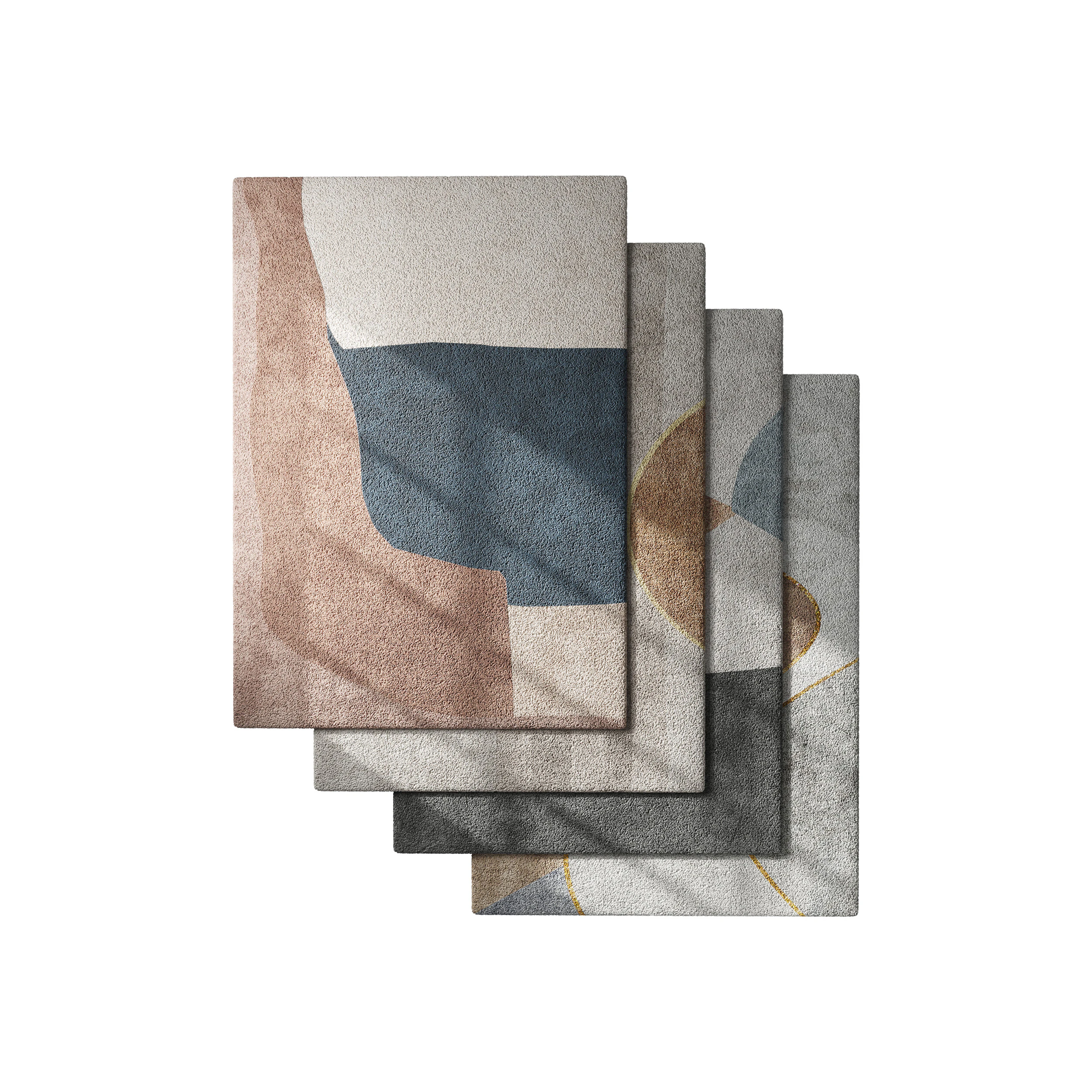 Carpet set 58 3D Model .c4d .max .obj .3ds .fbx .stl .blend 