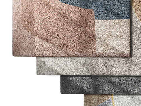 Carpet set 58 Model 3D