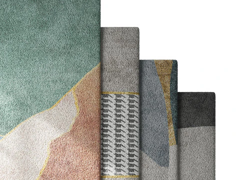 Carpet set 59 3D Model