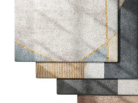 Carpet set 60 3D Model
