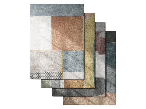 Conjunto de tapetes 61 Modelo 3D