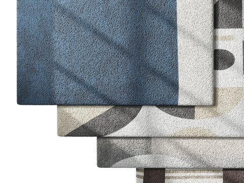 Carpet set 62 3D Модель