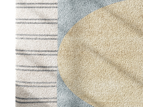 Carpet set 63 3D Model