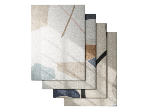 Carpet set 64 3D Model