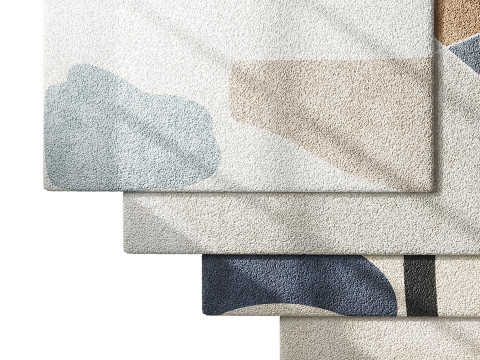 Carpet set 64 3D Model