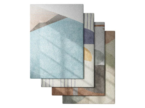 카펫 세트 66 3D 모델