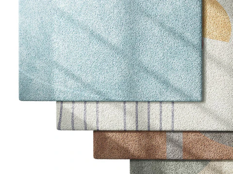 Carpet set 66 3D Model