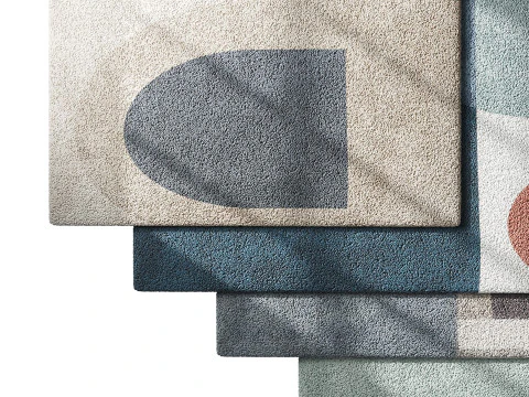 Carpet set 71 3D Model