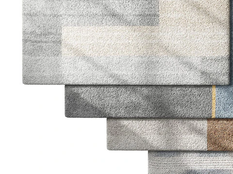 Carpet set 74 3D Model